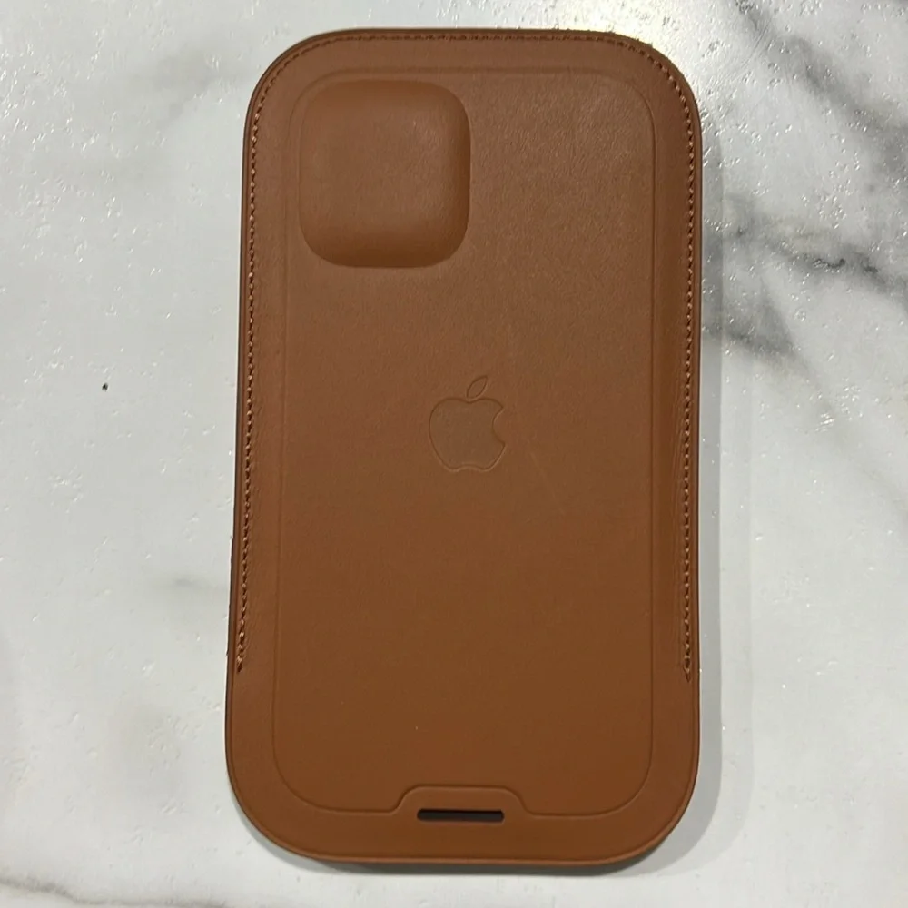 Apple iPhone 12 mini Leather Sleeve New